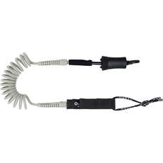 Mystic Wingfoil Board Leash - Harness to Board - Dirty White 230296 Mystic Wingfoil Board Leash - Harness to Board - Dirty White 230296