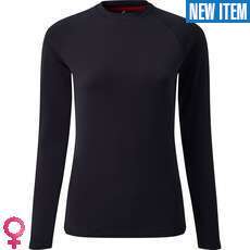 Gill Womens UV Tec Long Sleeve Tee - Navy Gill Womens UV Tec Long Sleeve Tee - Navy