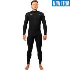Gul Echo Natur 3/2mm Flatlock Chest-Zip Wetsuit - Black Gul Echo Natur 3/2mm Flatlock Chest-Zip Wetsuit - Black