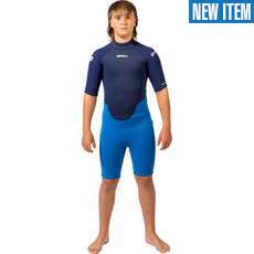 Gul Junior Response NatuR 3/2mm Shorty Wetsuit - Blue/Blue Gul Junior Response NatuR 3/2mm Shorty Wetsuit - Blue/Blue