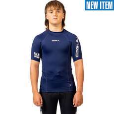Gul Junior Short Sleeve Rashguard - Blue Gul Junior Short Sleeve Rashguard - Blue