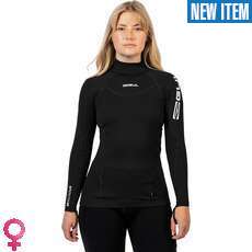 Gul Womens Long Sleeve Rashguard - Black Gul Womens Long Sleeve Rashguard - Black