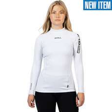 Gul Womens Long Sleeve Rashguard - White Gul Womens Long Sleeve Rashguard - White