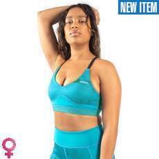 Gul Womens Luna7 Neoprene Bra Top - Marbel/Teal Gul Womens Luna7 Neoprene Bra Top - Marbel/Teal