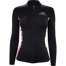 Sola Womens Ignite Wetsuit Jacket - Summer Floral Sola Womens Ignite Wetsuit Jacket - Summer Floral