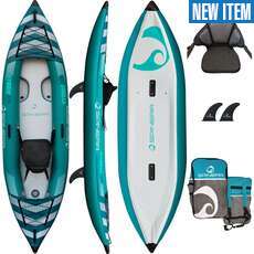 Spinera Hybris 320 1 Person High Pressure Drop-Stitch Kayak - Teal Spinera Hybris 320 1 Person High Pressure Drop-Stitch Kayak - Teal