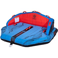 OBrien Specter 2 Person Towable Boat Tube - Blue/Red OBrien Specter 2 Person Towable Boat Tube - Blue/Red