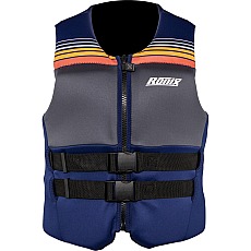 Ronix Standard Fit Realm CGA Impact Vest - Navy/Grey/Sunrise Ronix Standard Fit Realm CGA Impact Vest - Navy/Grey/Sunrise