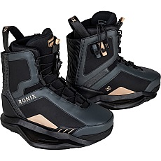 Ronix Rise Intuition Wakeboard Boots - Black Cheetah/Apricot Ronix Rise Intuition Wakeboard Boots - Black Cheetah/Apricot