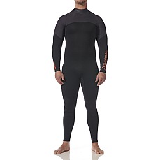 Typhoon Essential 3/2mm Back Zip Wetsuit - Black/Solar Typhoon Essential 3/2mm Back Zip Wetsuit - Black/Solar