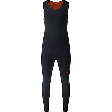 Typhoon Essential 3/2mm Long John Wetsuit - Black/Solar Typhoon Essential 3/2mm Long John Wetsuit - Black/Solar