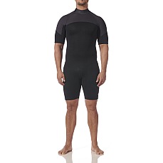 Typhoon Essential 3/2mm Shorty Wetsuit - Black/Solar Typhoon Essential 3/2mm Shorty Wetsuit - Black/Solar