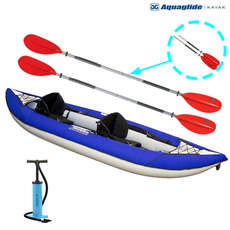 Aquaglide Chinook XP 2 Person Inflatable Kayak - Package Aquaglide Chinook XP 2 Person Inflatable Kayak - Package
