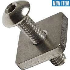 Global Surfboard Fin Plate & Screw Global Surfboard Fin Plate & Screw