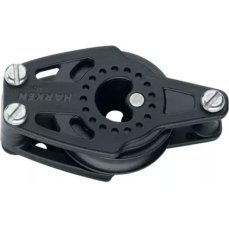 Harken 2163 40mm Carbo Cheek Block - Becket Harken 2163 40mm Carbo Cheek Block - Becket
