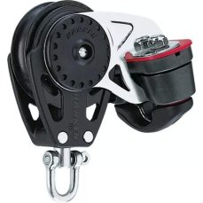 Harken 2666 75mm Carbo Block - Swivel & Cam Cleat Harken 2666 75mm Carbo Block - Swivel & Cam Cleat