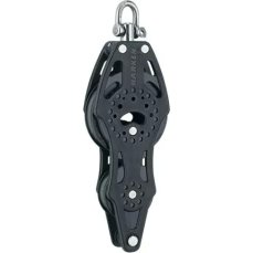 Harken 2691 75mm Carbo Fiddle Block - Swivel & Becket Harken 2691 75mm Carbo Fiddle Block - Swivel & Becket