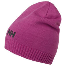 Helly Hansen Brand Beanie - Festival Fuchsia Helly Hansen Brand Beanie - Festival Fuchsia