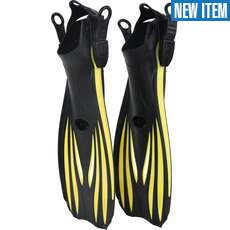 Ocean Blue Avance-Pro Long Snorkelling Fins - Black/Yellow Ocean Blue Avance-Pro Long Snorkelling Fins - Black/Yellow
