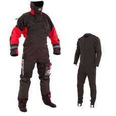 Typhoon Max B Drysuit Black/Red - Incl Undersuit Typhoon Max B Drysuit Black/Red - Incl Undersuit