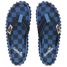Gumbies Islander Canvas Flip Flops - Checker Gumbies Islander Canvas Flip Flops - Checker