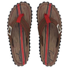 Gumbies Islander Canvas Flip Flops - Woody Gumbies Islander Canvas Flip Flops - Woody